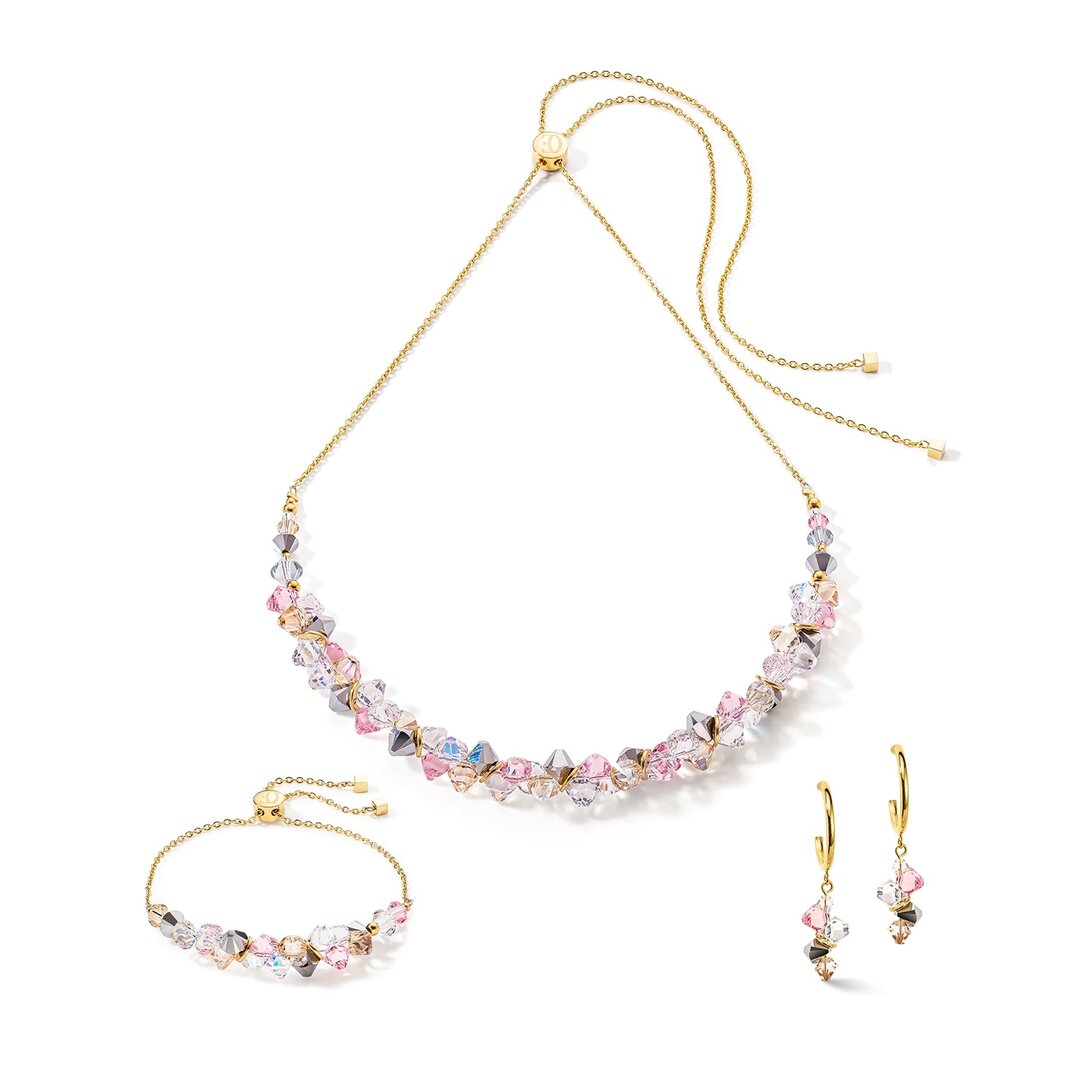 Coeur de Lion oorbellen 4639/ /1920 Light Rose