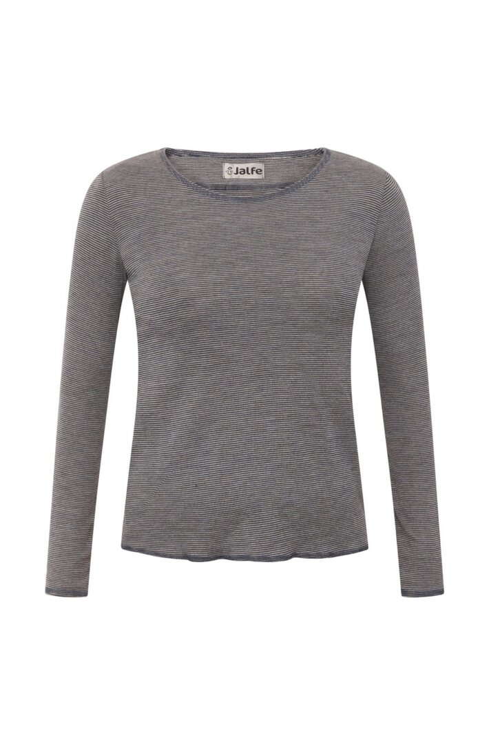 Jalfe 12547-4-626 shirt streep blauw 