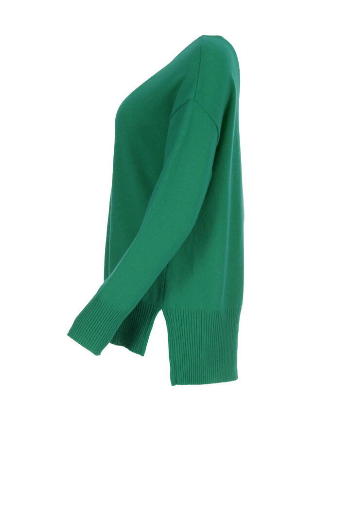 Naturalmente clothing jumper plain 9003 green
