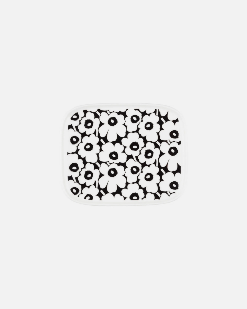 Marimekko servies Oiva bord 15x12 cm zwart 073086-910