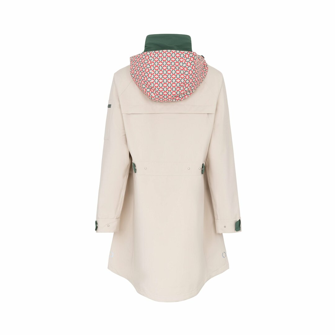 Regn Jacke Freya wei&szlig;, wasserdicht 