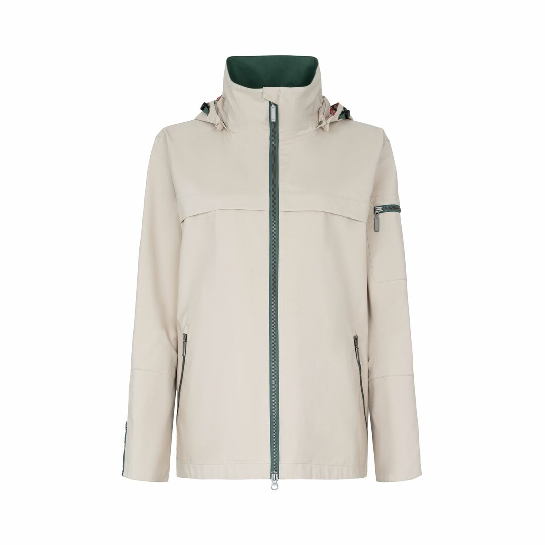 Regn jacket Frida white, waterproof 
