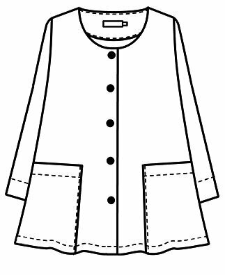 A&iuml;no Blouse Jacket Stara Glimmer 234