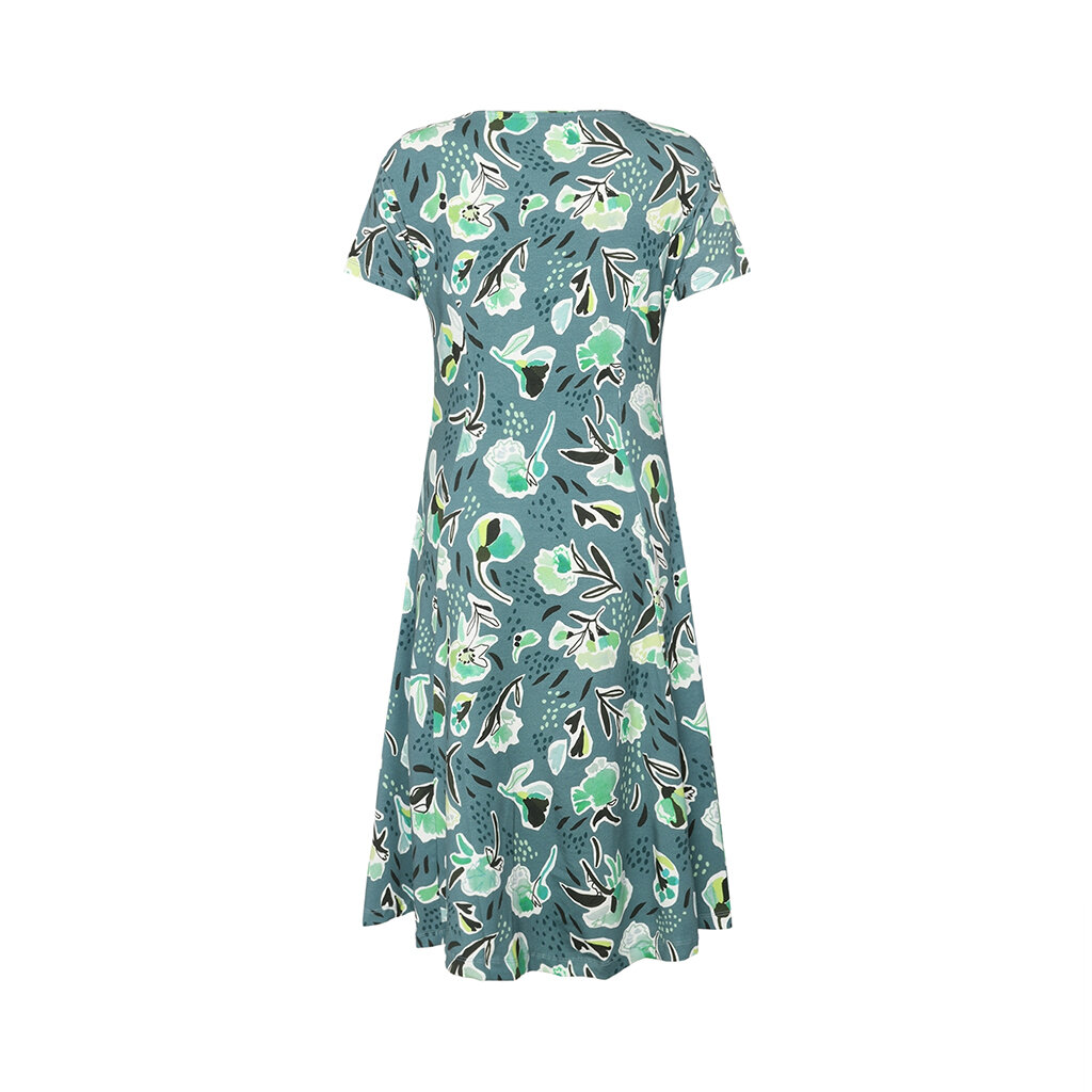 Mansted Kleidung Kleid Silvia dark turquoise