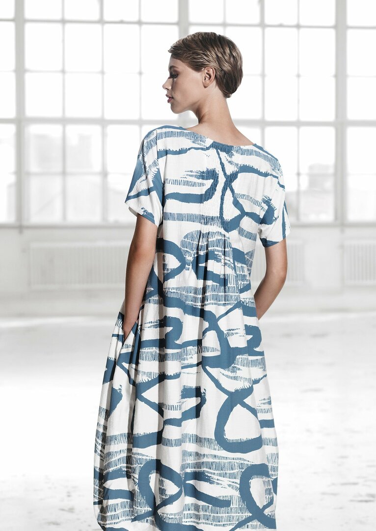 Trine Kryger Simonsen Jurk Alta Nagano 271 rode print