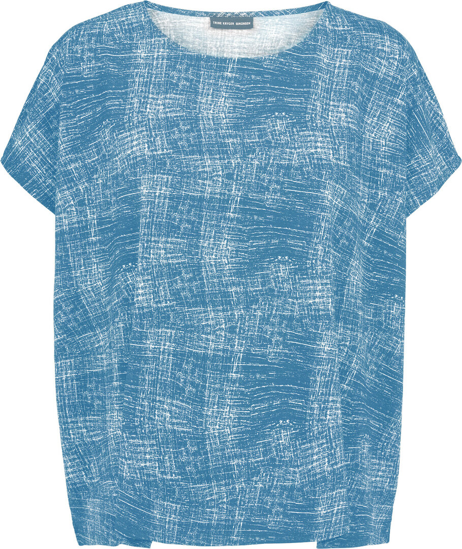 Trine Kryger Simonsen Shirt Sandra blue/white
