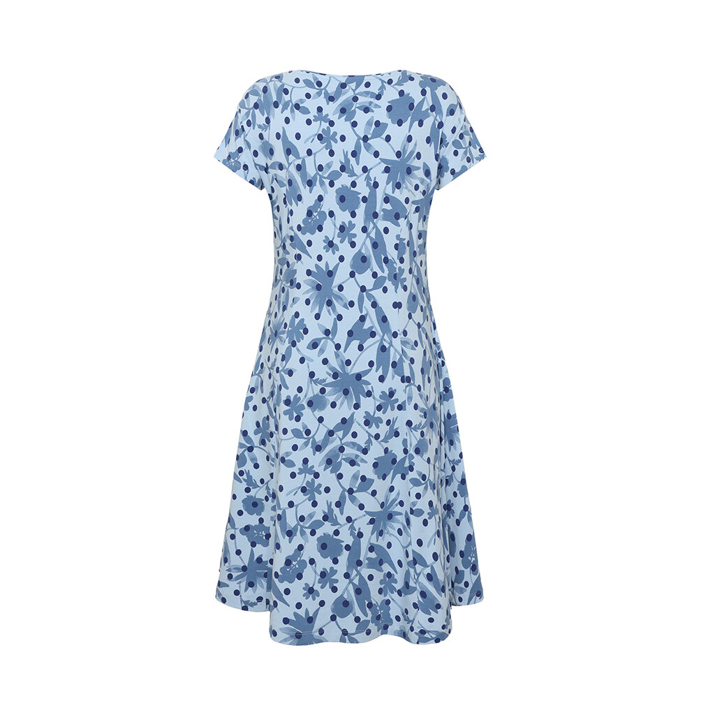 Mansted Kleidung Kleid Wisteria light sky