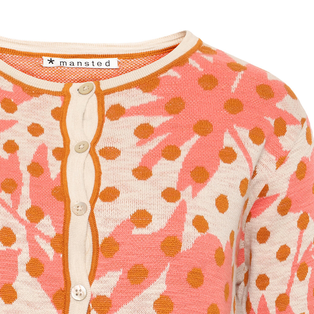 Mansted clothing cardigan Lassie soft red