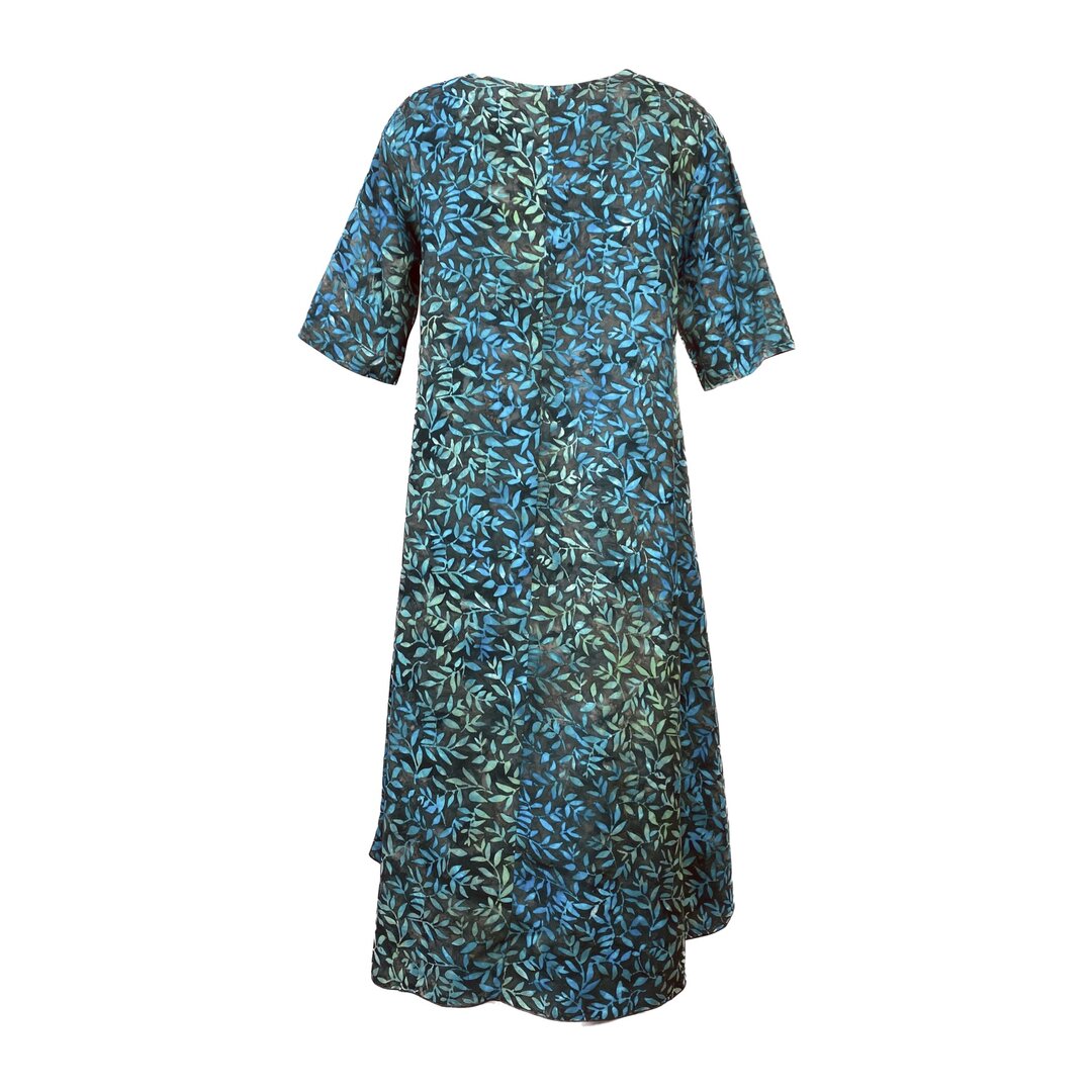 Unikat Artwear kleidung Kleid 05 schwarz