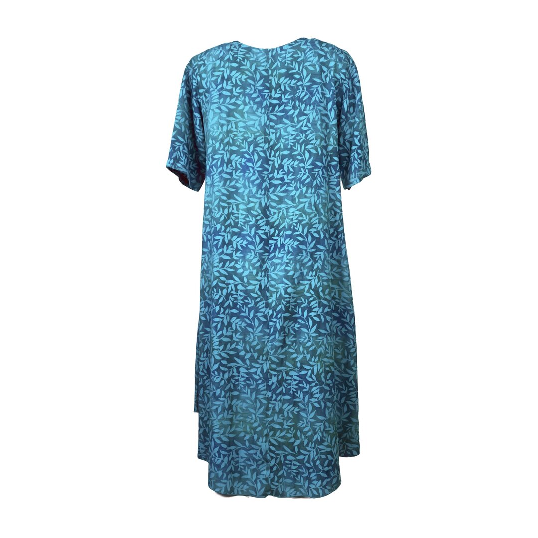 Unikat Artwear kleidung Kleid 05 gr&uuml;n