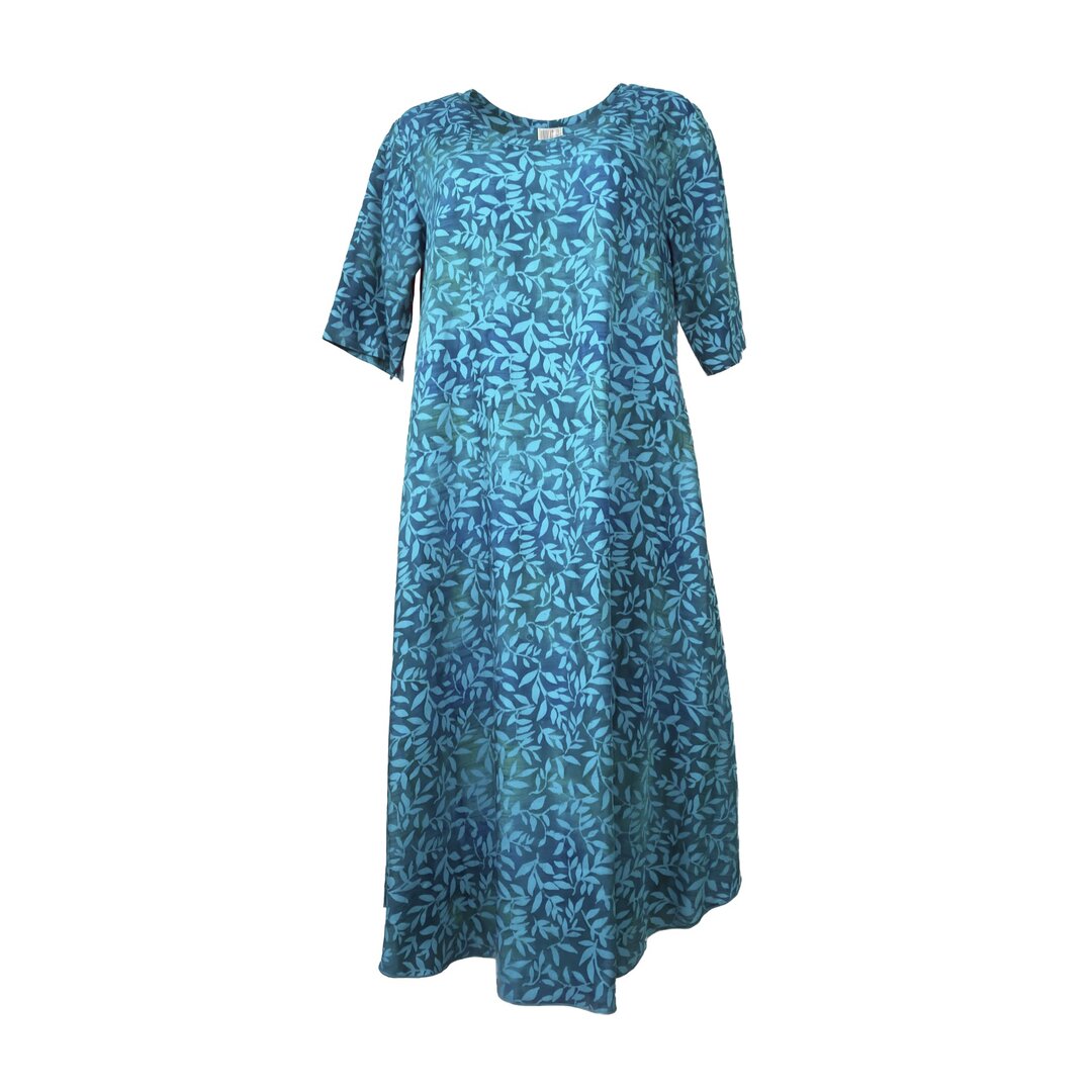 Unikat Artwear kleding jurk 05 groen