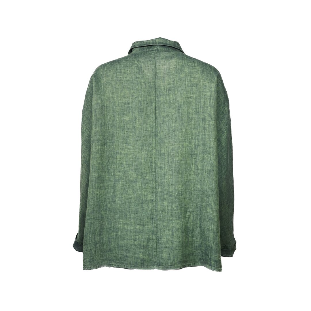 GR Nature Kleidung, Bluse Nauja-1 teal