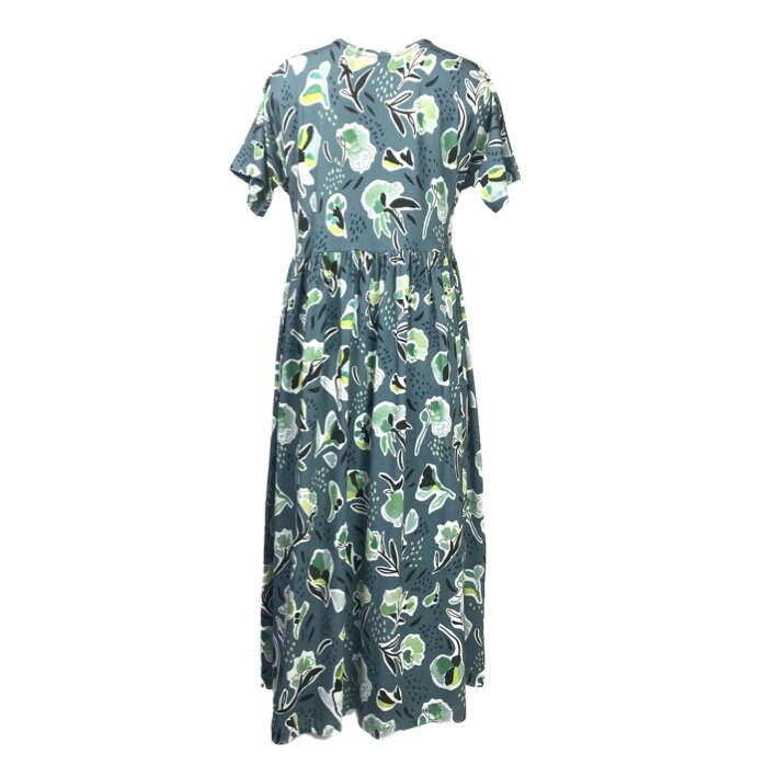 Mansted kleding Jurk Simone dark turquoise