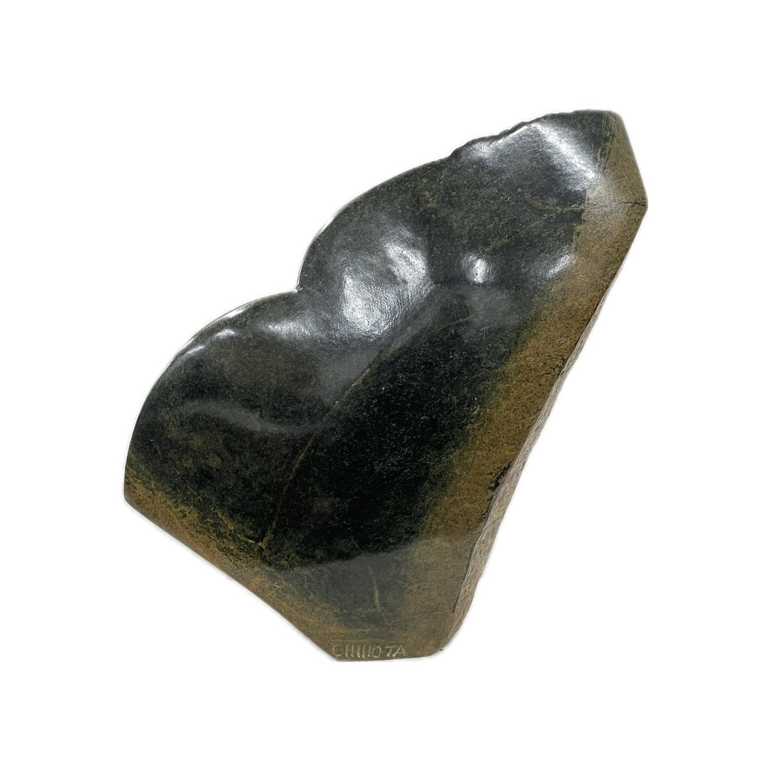 Stenen beeld, Feeling cool, Fruit serpentine 30 cm