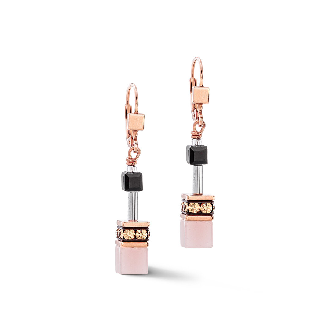 Coeur de Lion oorbellen 2838/ /1922 Soft rosa