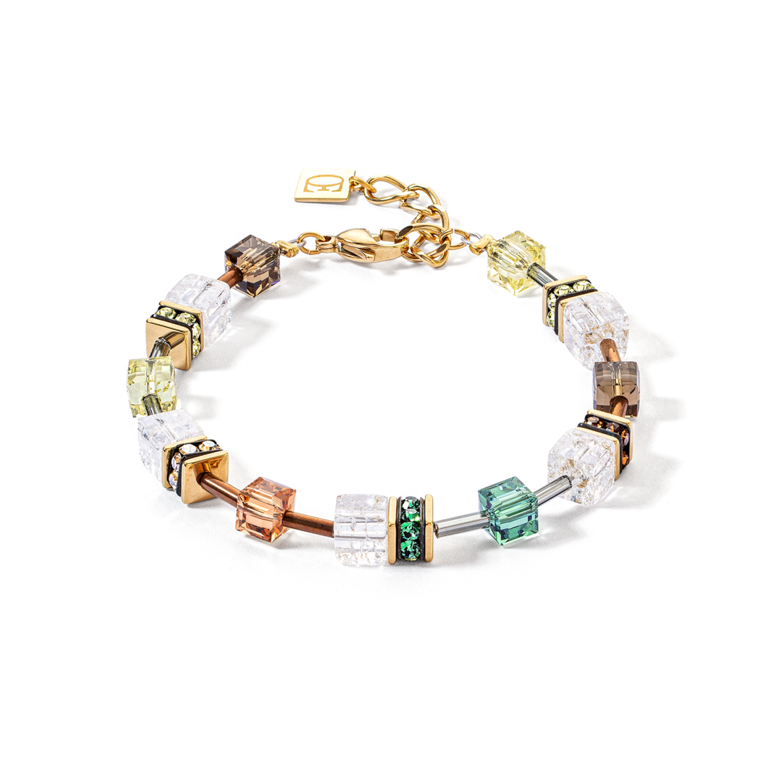 Coeur de Lion Armband 3018/ /0911 Brown-White
