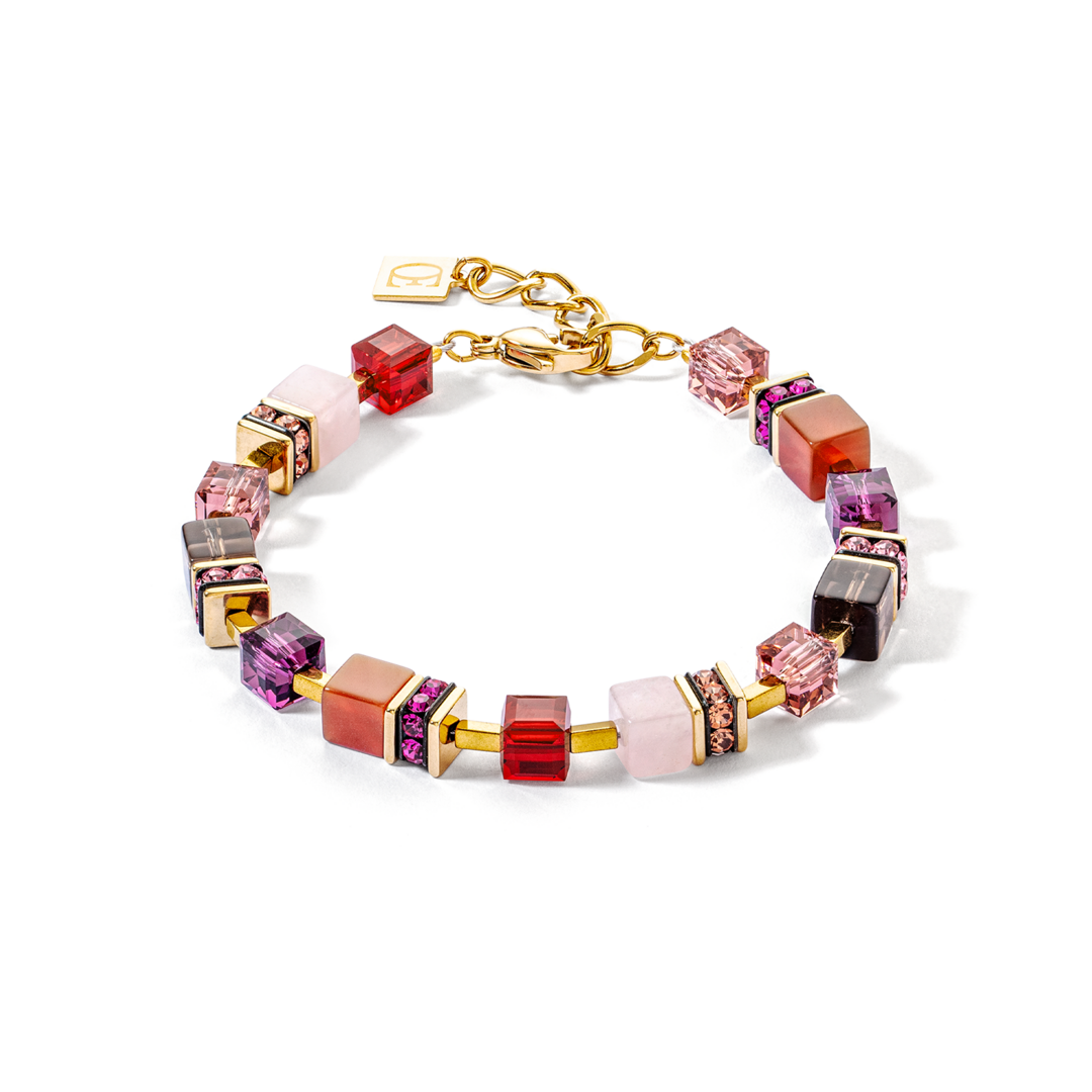 Coeur de Lion Armband 3039/ /0316 gold red