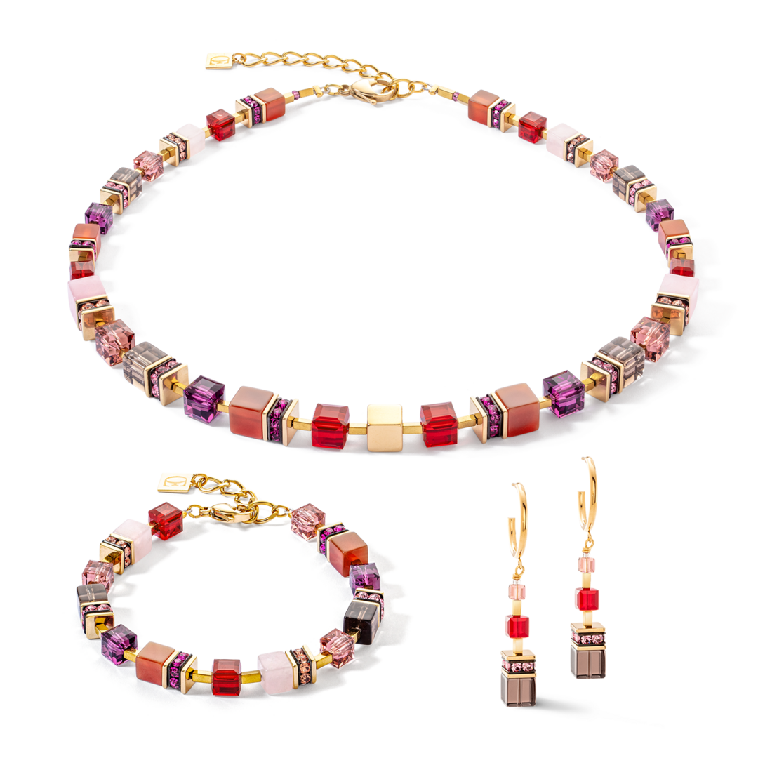 Coeur de Lion Armband 3039/ /0316 gold red