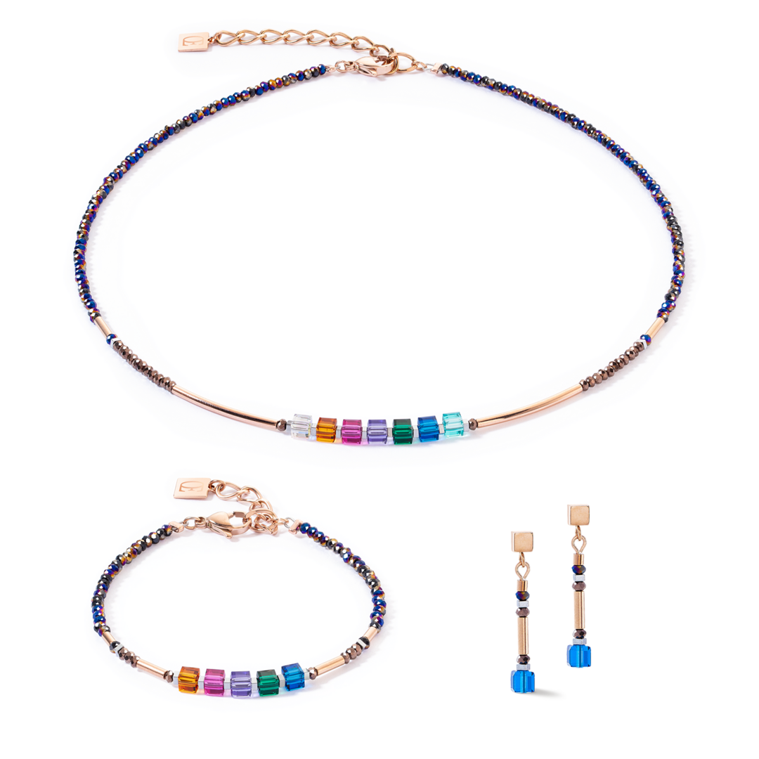 Coeur de Lion earrings 5027/ /1538 multicolor autumn