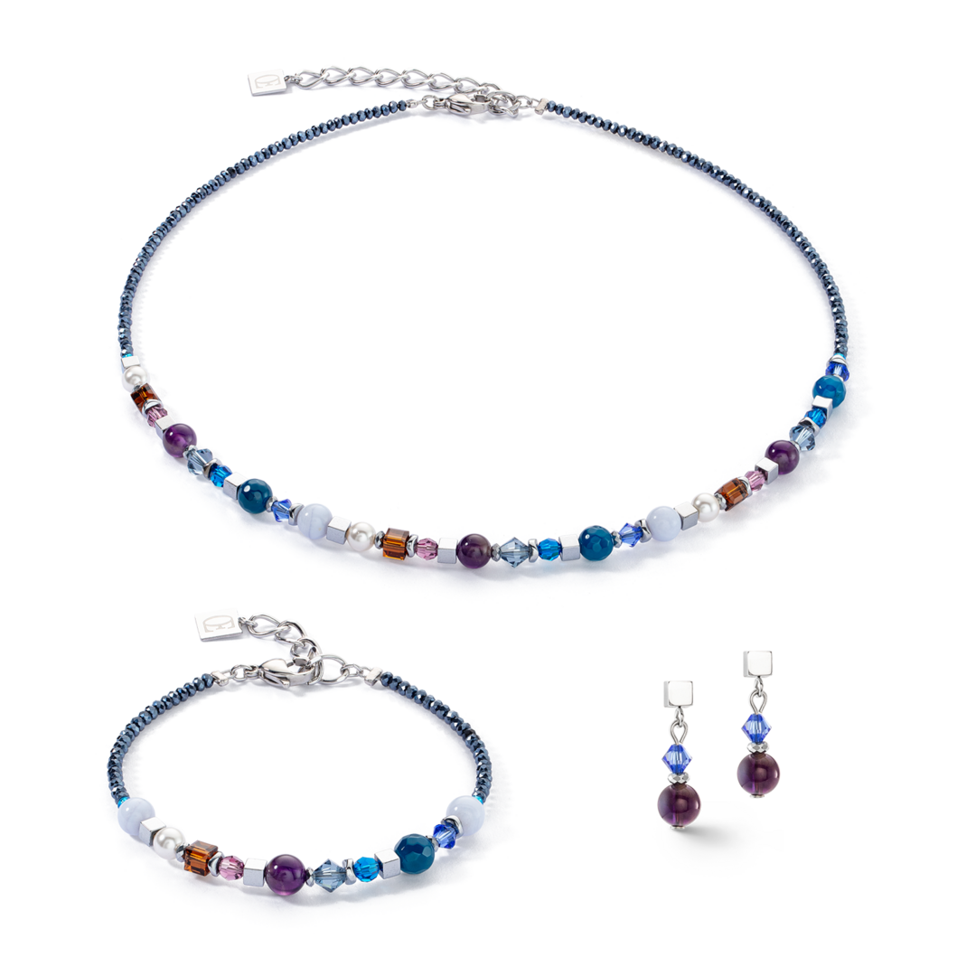 Coeur de Lion Ohrringe 4345/ /0807 silver-royal