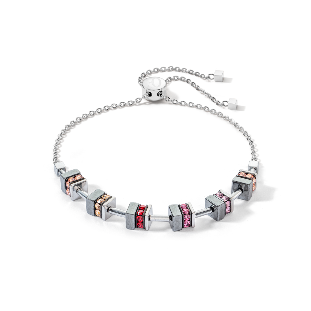 Coeur de Lion Armband 4410/ /0300 silver-red