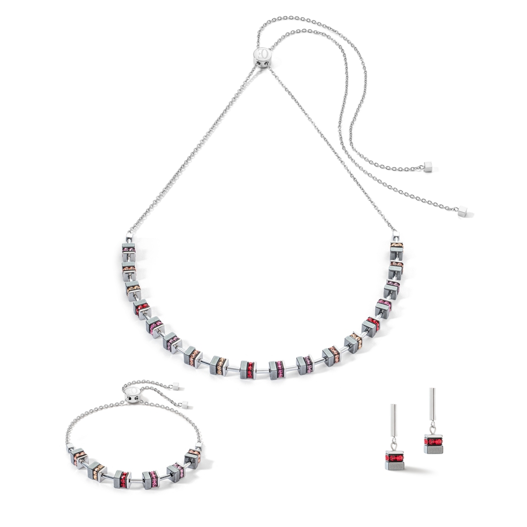 Coeur de Lion Ohrringe 4410/ /0300 silver-red