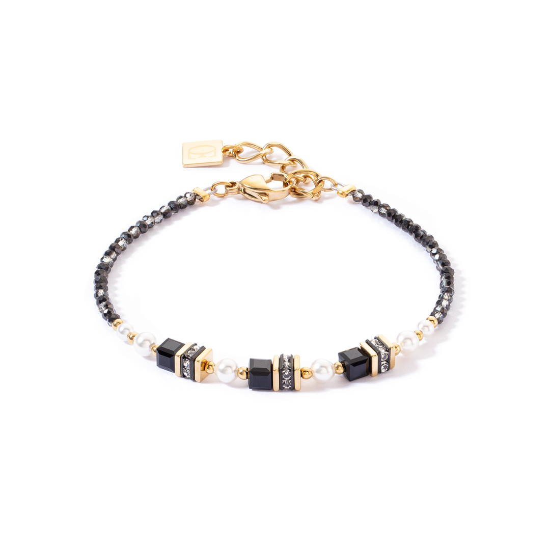 Coeur de Lion Armband 4567/ /1300 gold-black