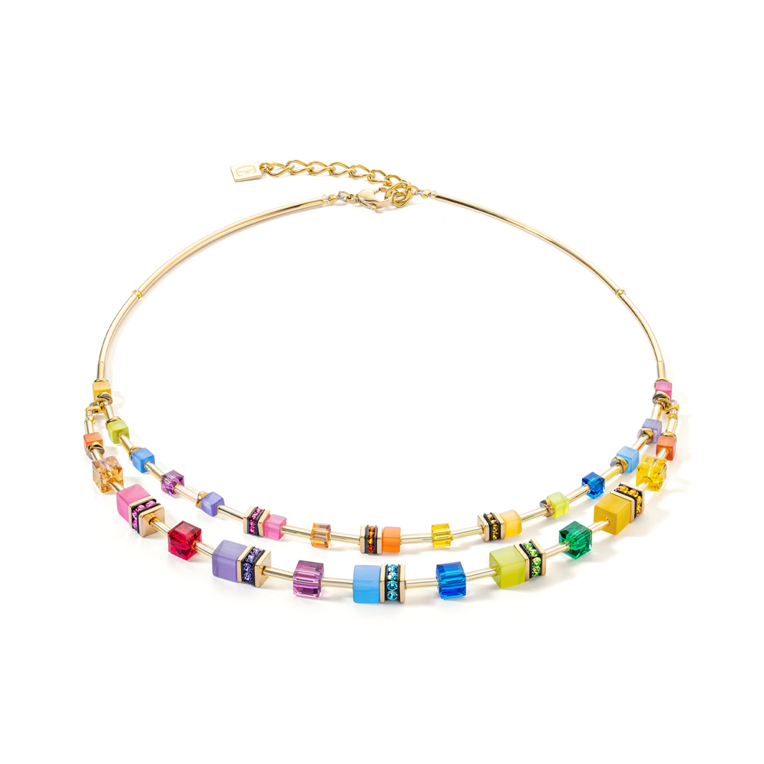Coeur de Lion Ketting 2810/ /1500 gold-rainbow