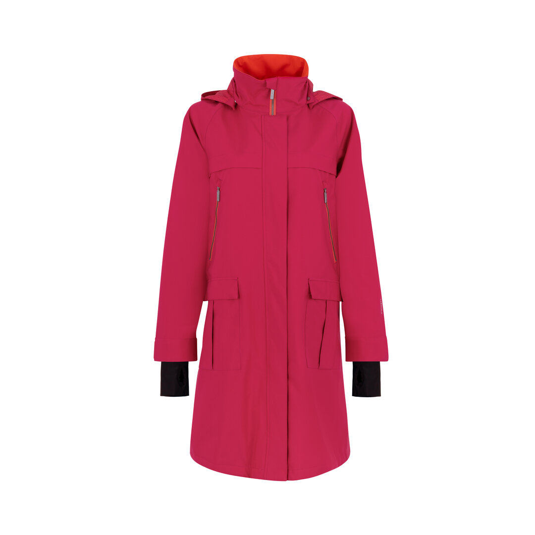 Fuchsia winter coat store