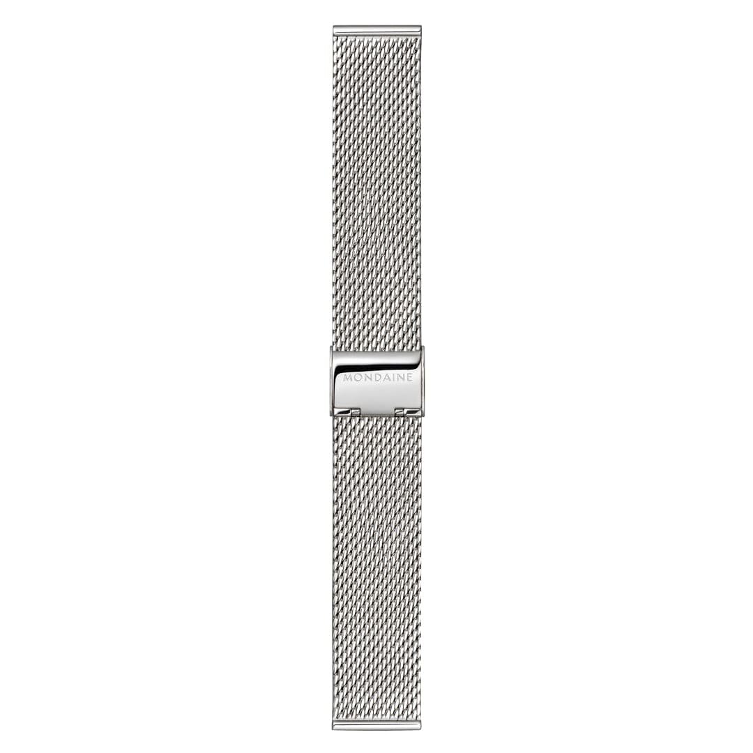 Mondaine Evo2 40 mm gl&auml;nzendes Milanaiseband