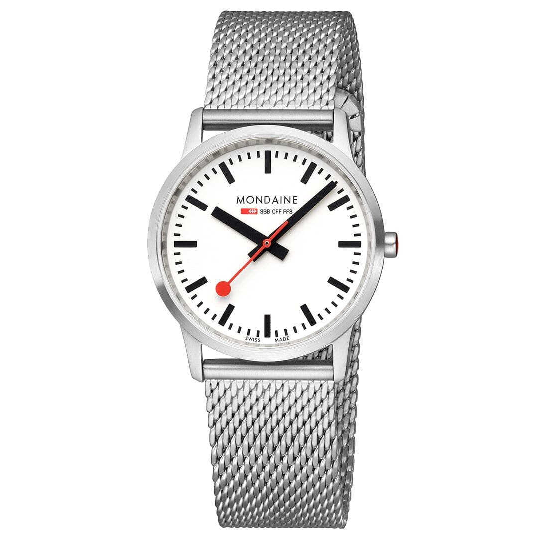 Mondaine Horloge Simply Elegant 36 mm mat Milanese band