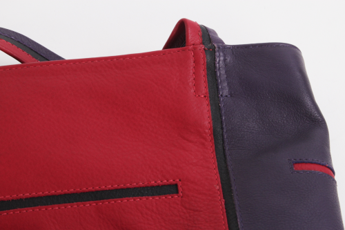 Krista&#039;s Helsinki Small zwart, rood, donker paars