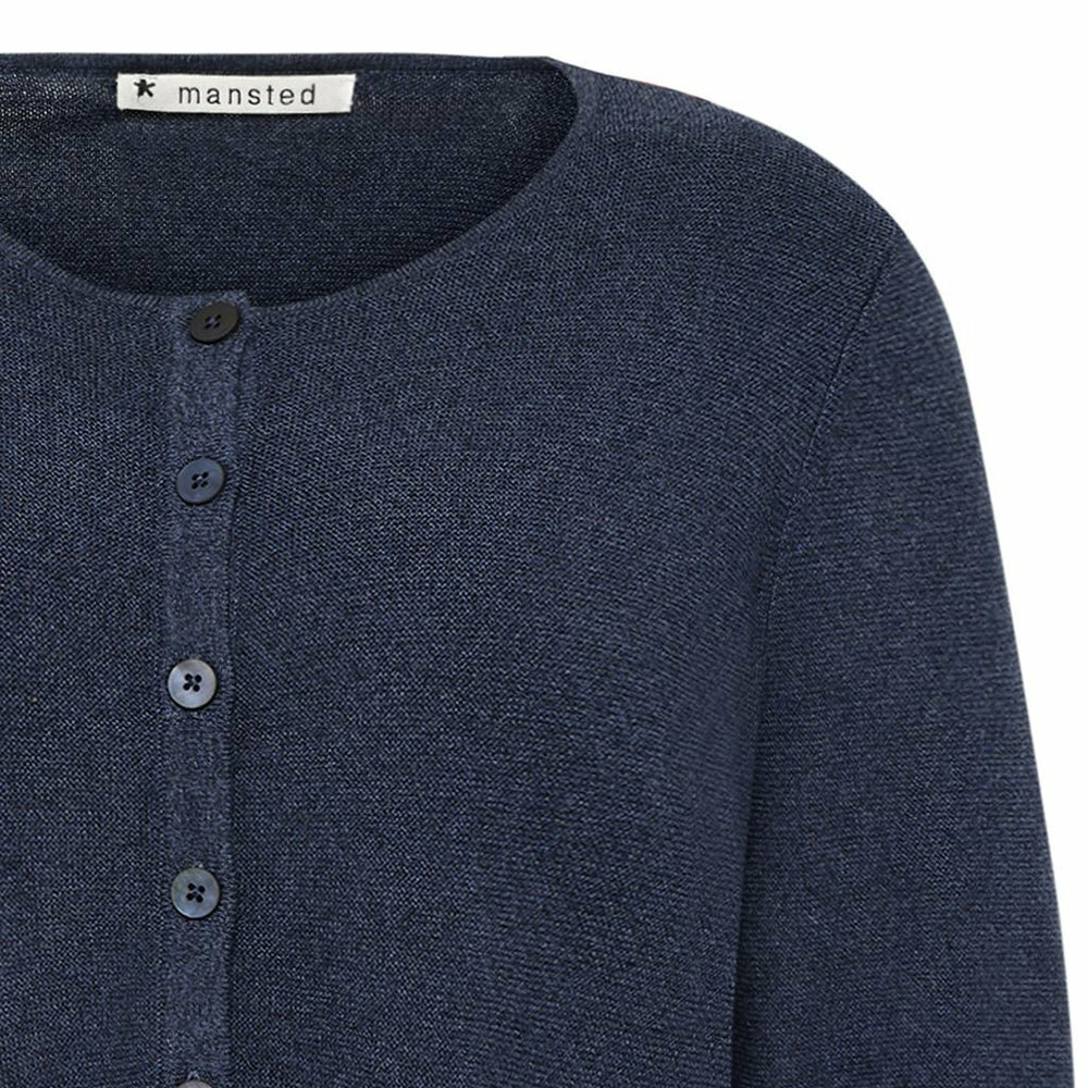 Mansted Kleidung Strickjacke Monsoon 65 navy