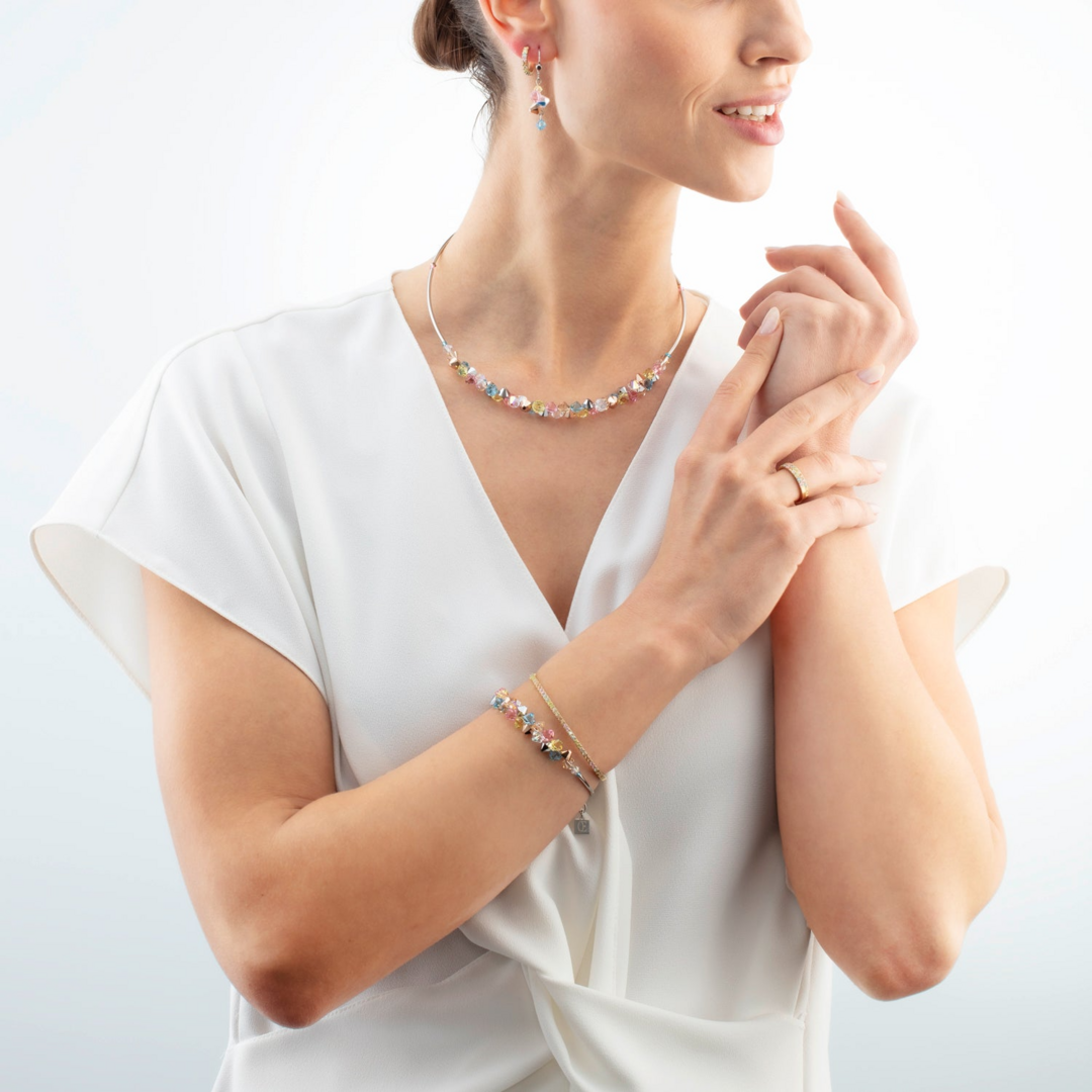 Coeur de Lion Armband 2038/ /1522 silver-pastel