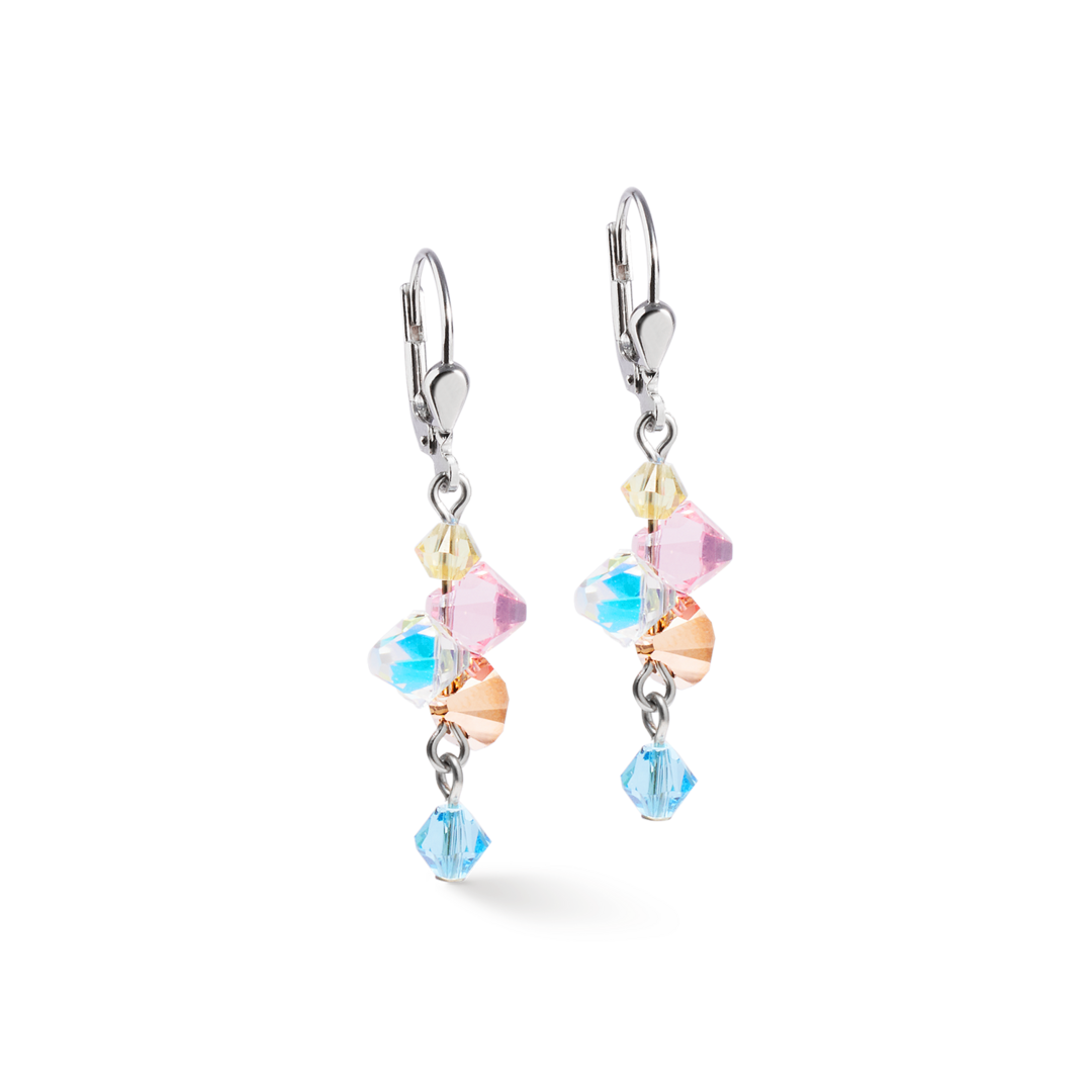 Coeur de Lion oorbellen 2038/ /1522 silver-pastel