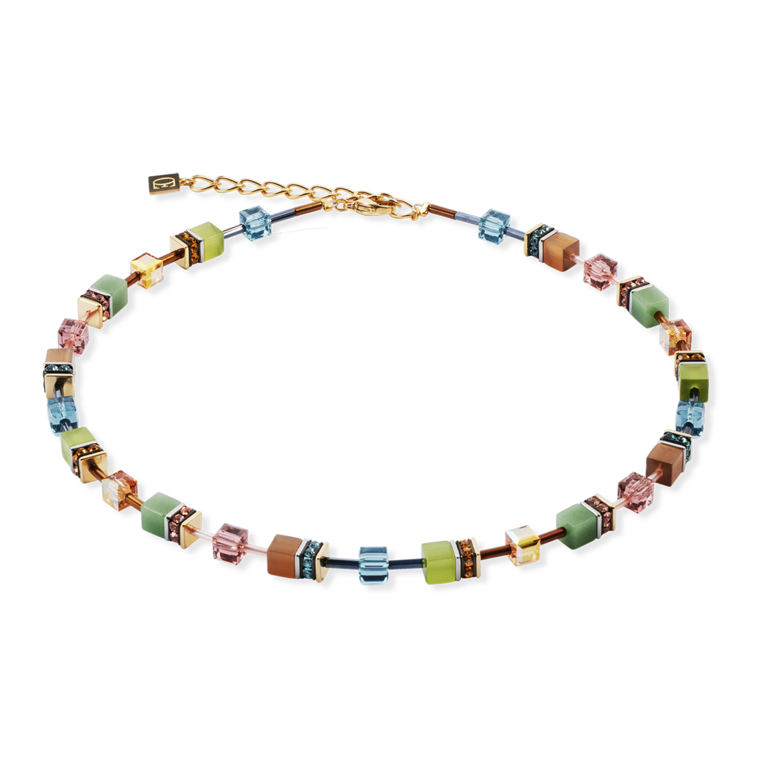 Coeur de Lion Ketting 2838/ /0905 forest bicolor