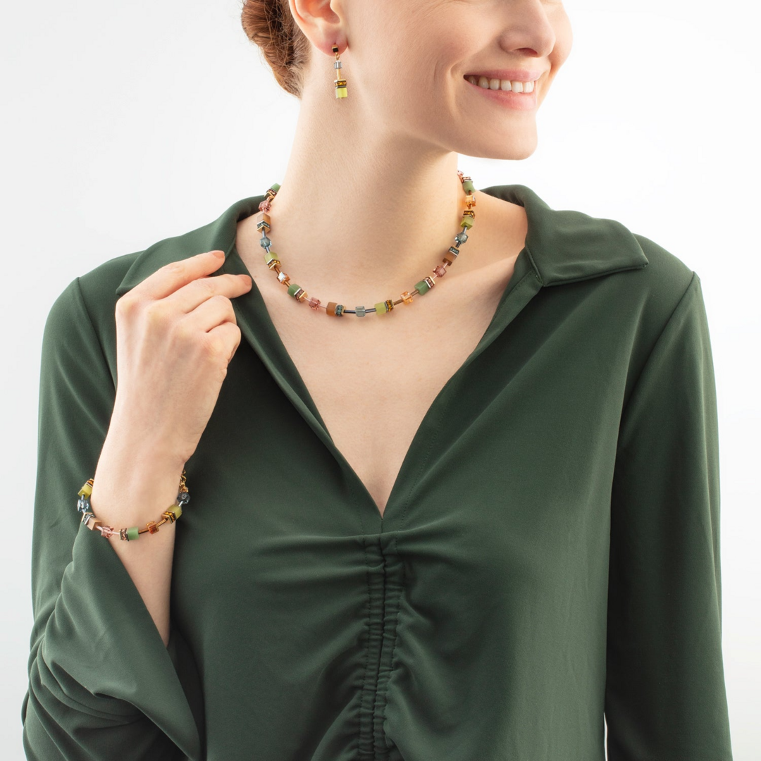 Coeur de Lion boucles d&#039;oreilles 2838/ /0905 forest bicolor
