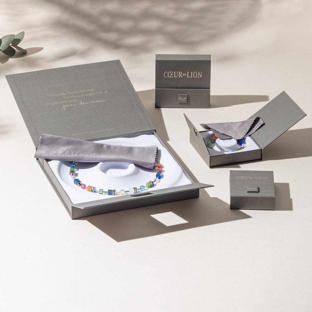 Coeur de Lion oorbellen 2838/ /2027 ice serenity silver