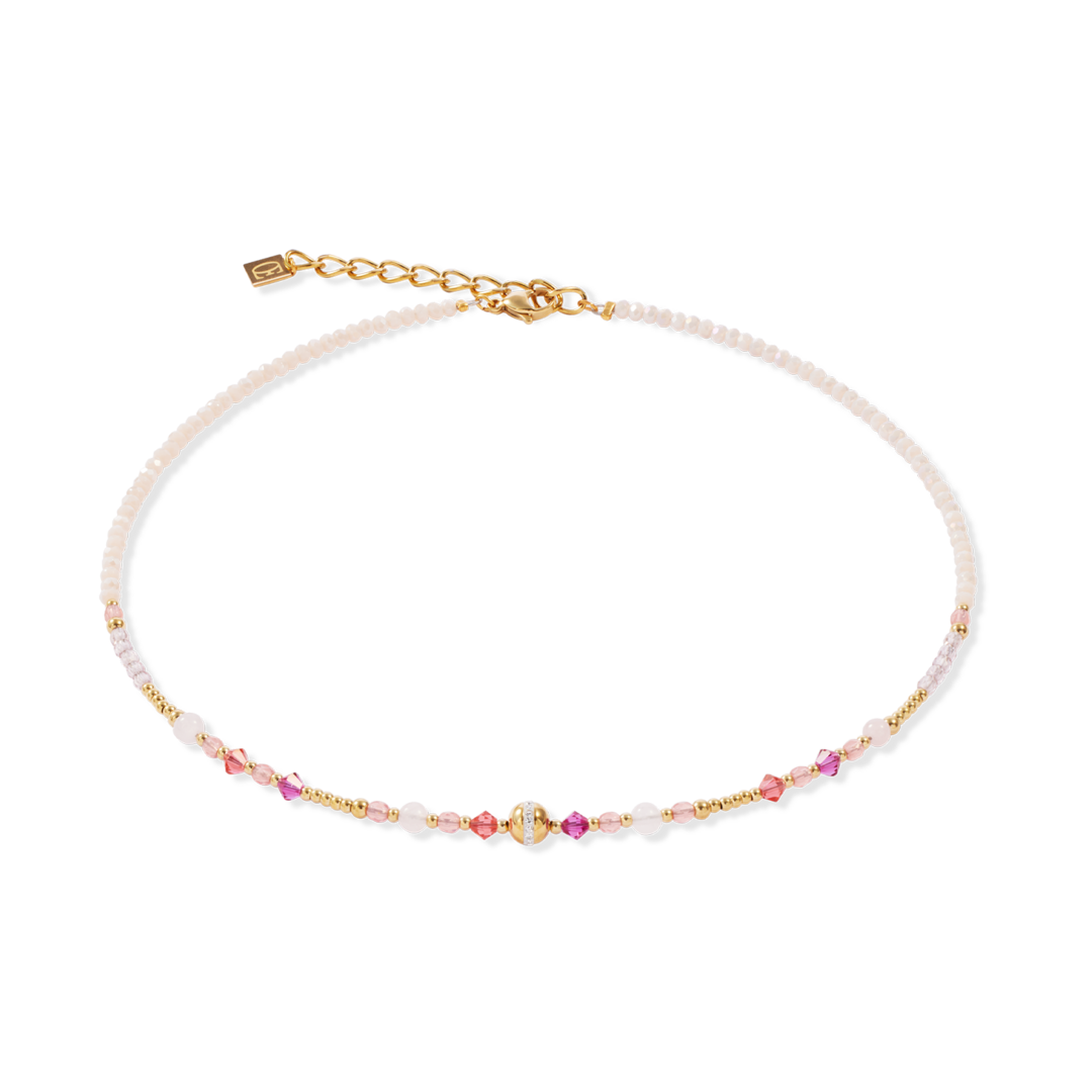 Coeur de Lion Ketting 4350/ /1900 mix rose