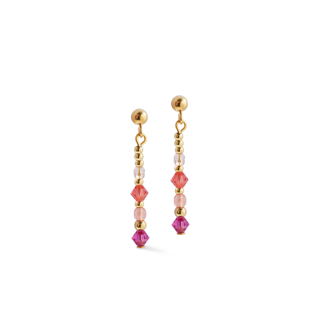 Coeur de Lion oorbellen 4350/ /1900 mix rose
