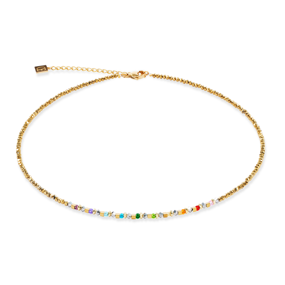 Coeur de Lion Ketting 4359/ /1516 multicolor gold