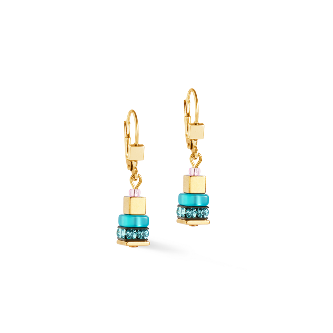 Coeur de Lion oorbellen 4413/ /1516 multicolor gold