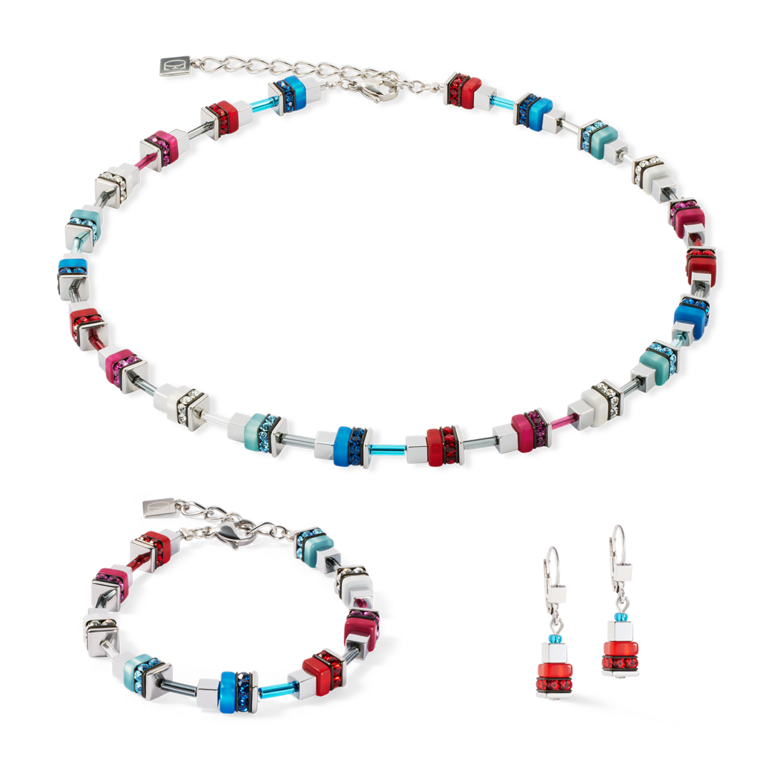 Coeur de Lion Ohrringe 4413/ /0703 blue red 