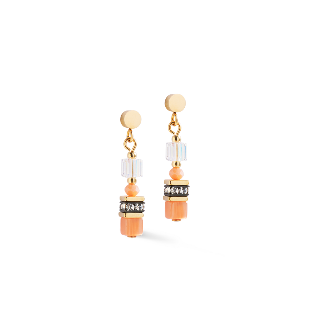 Coeur de Lion oorbellen 4565/ /0200 orange