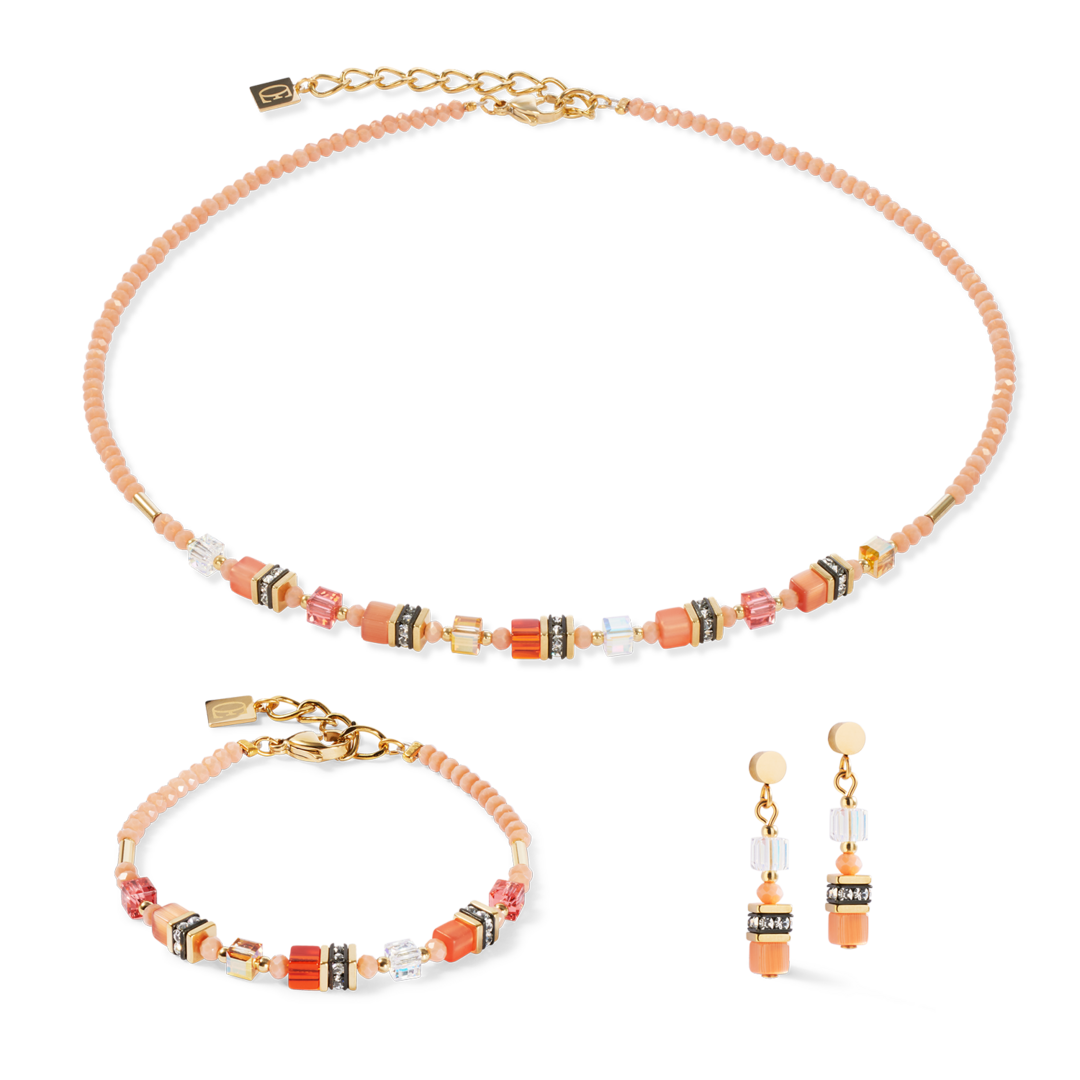 Coeur de Lion Ohrringe 4565/ /0200 orange