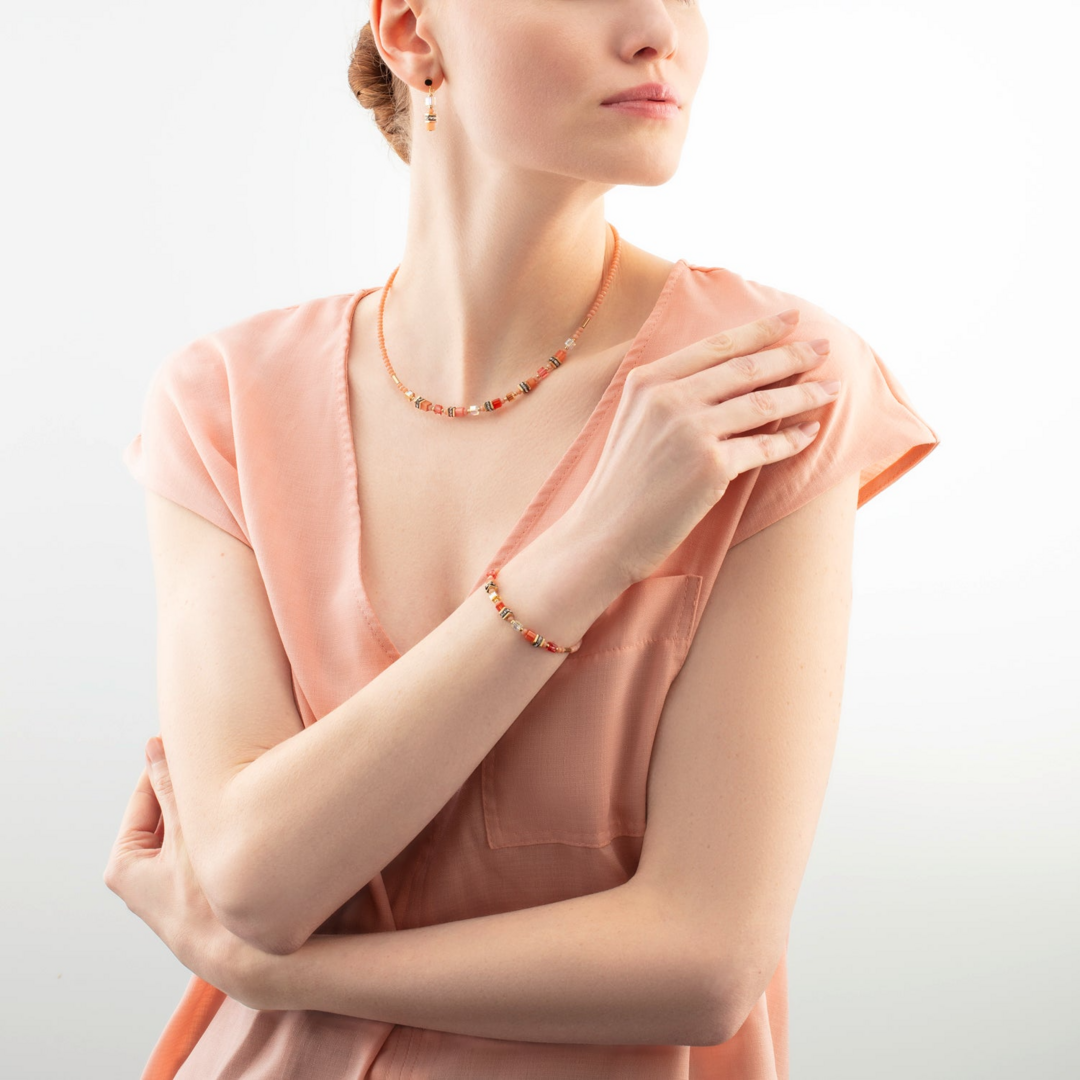 Coeur de Lion earrings 4565/ /0200 orange