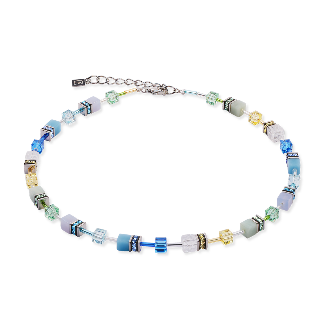 Coeur de Lion Ketting 4905/ /2005 aqua-green