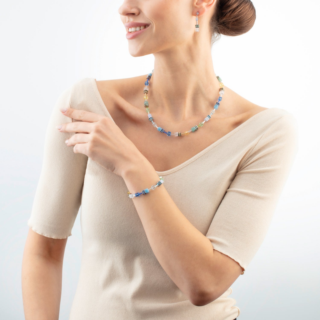 Coeur de Lion Collier 4905/ /2005 aqua-green