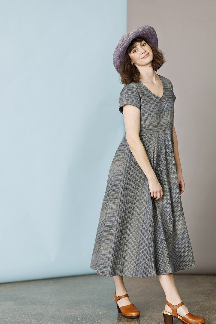 McVerdi Baumwollkleid MC965D blue story