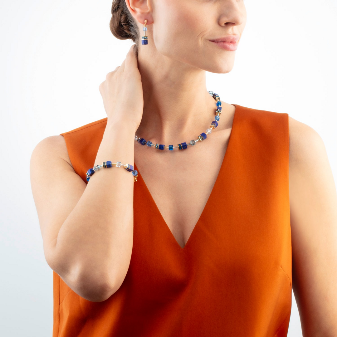 Coeur de Lion earrings 4905/ /0700 blue